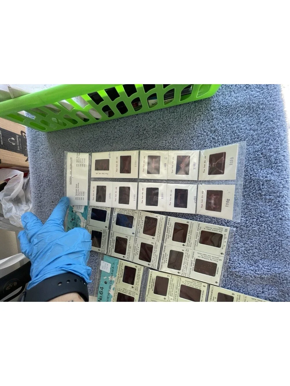 Vintage 35mm Film Slides Photo Lot- Travel, Singapore, Tokyo, Okinawa And More